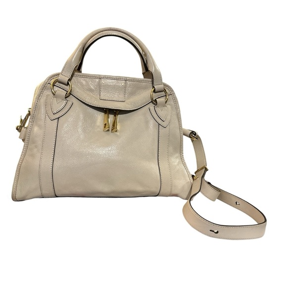 MARC JACOBS Women’s Classic Wellington Fulton Leather Top Handle Satchel Bag - Picture 2 of 8